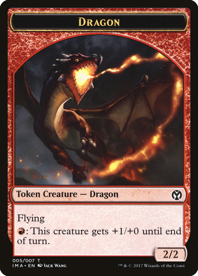 Dragon Token (005/007) [Iconic Masters Tokens] | Exor Games Truro