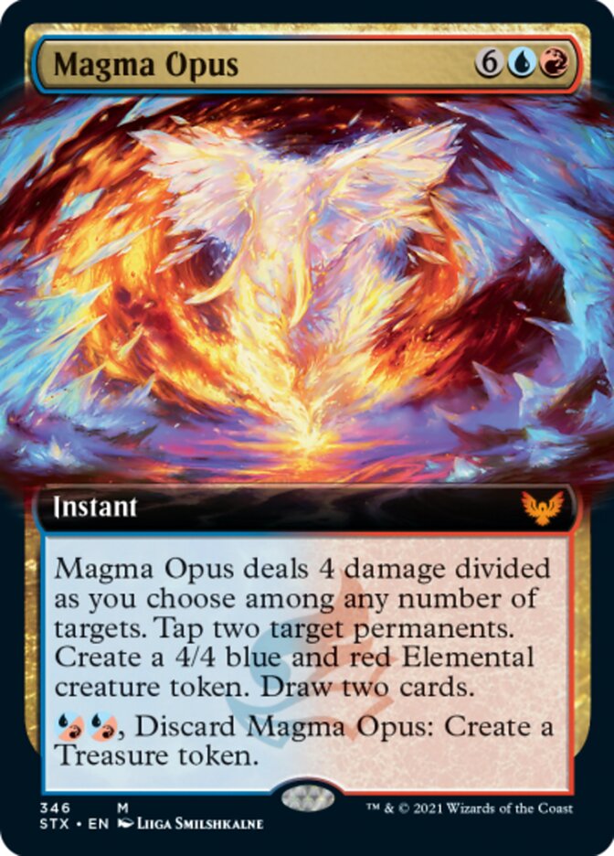 Magma Opus (Extended Art) [Strixhaven: School of Mages] | Exor Games Truro