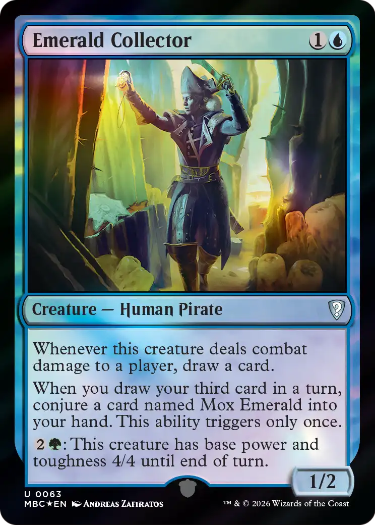 Emerald Collector [Mystery Booster: Commander Edition] | Exor Games Truro