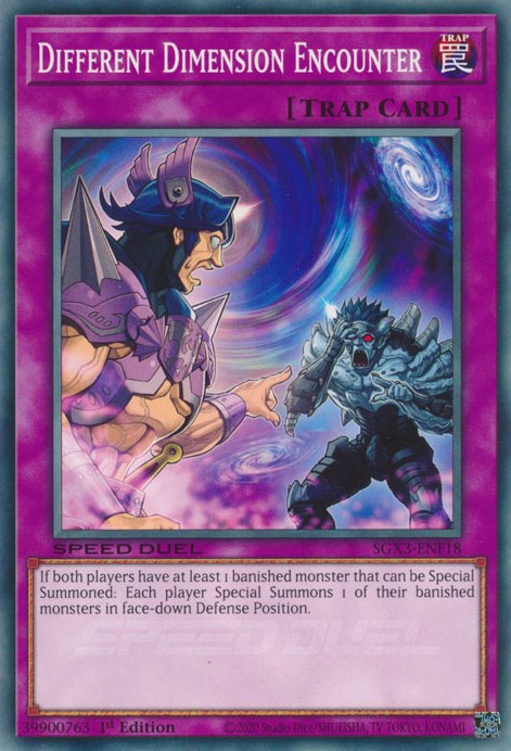 Different Dimension Encounter [SGX3-ENF18] Common | Exor Games Truro