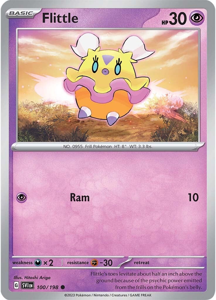 Flittle (100/198) [Scarlet & Violet: Base Set] | Exor Games Truro