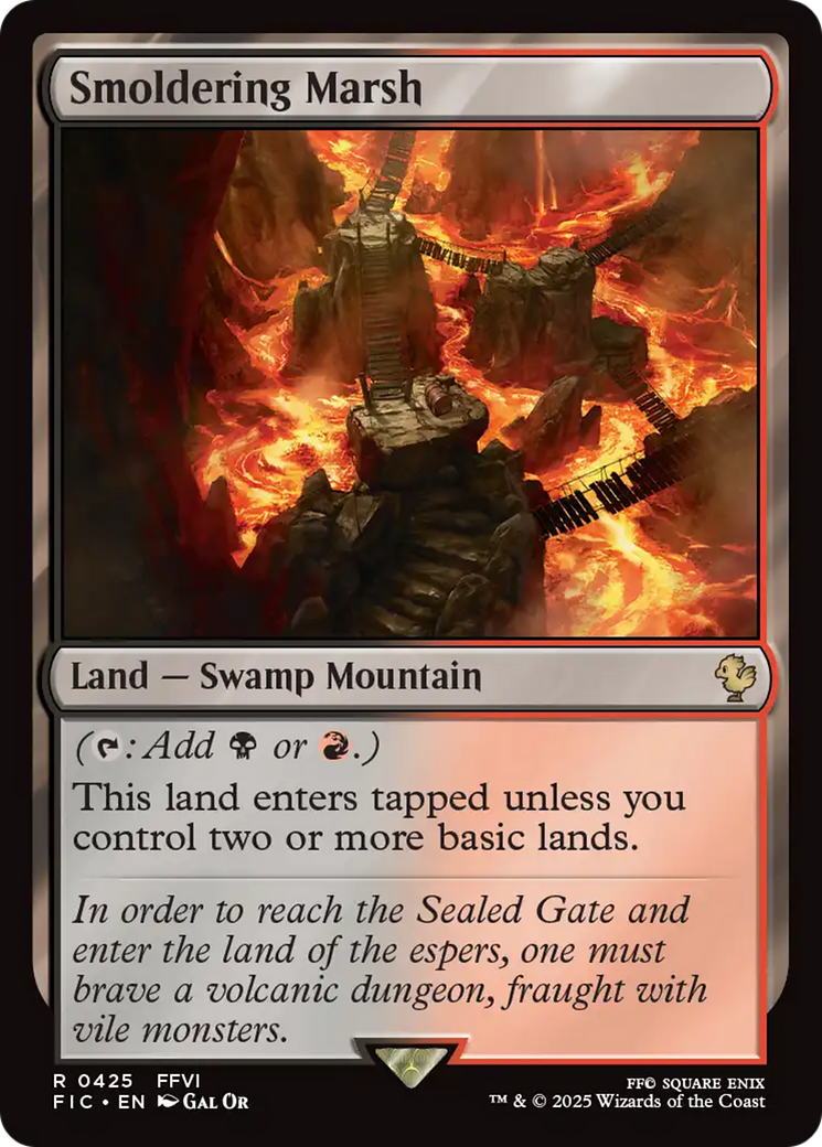 Smoldering Marsh [FINAL FANTASY Commander] | Exor Games Truro
