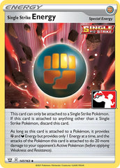 Single Strike Energy (141/163) [Prize Pack Series Two] | Exor Games Truro