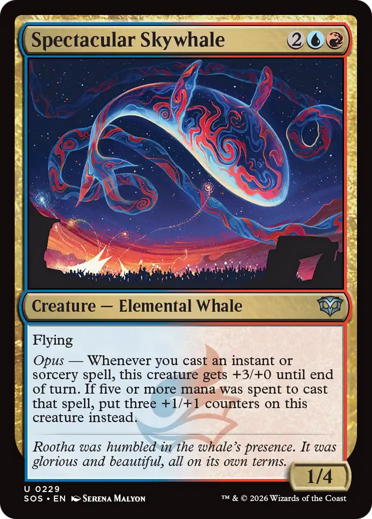 Spectacular Skywhale [Secrets of Strixhaven] | Exor Games Truro
