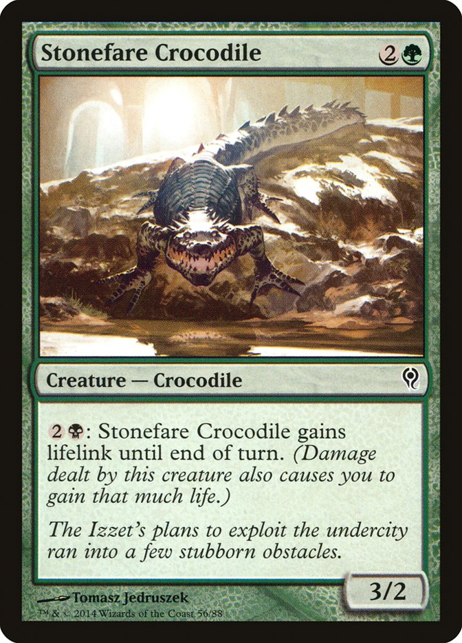 Stonefare Crocodile [Duel Decks: Jace vs. Vraska] | Exor Games Truro