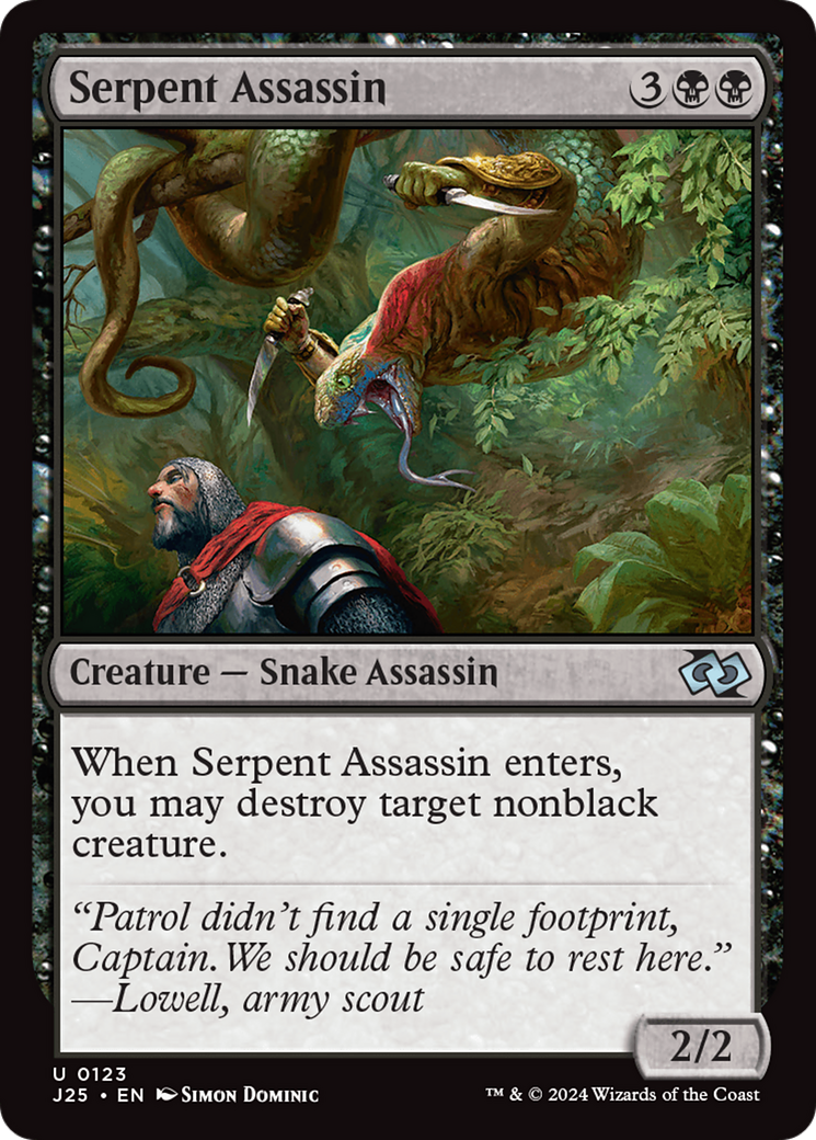 Serpent Assassin [Foundations Jumpstart] | Exor Games Truro