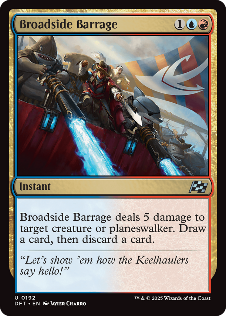 Broadside Barrage [Aetherdrift] | Exor Games Truro