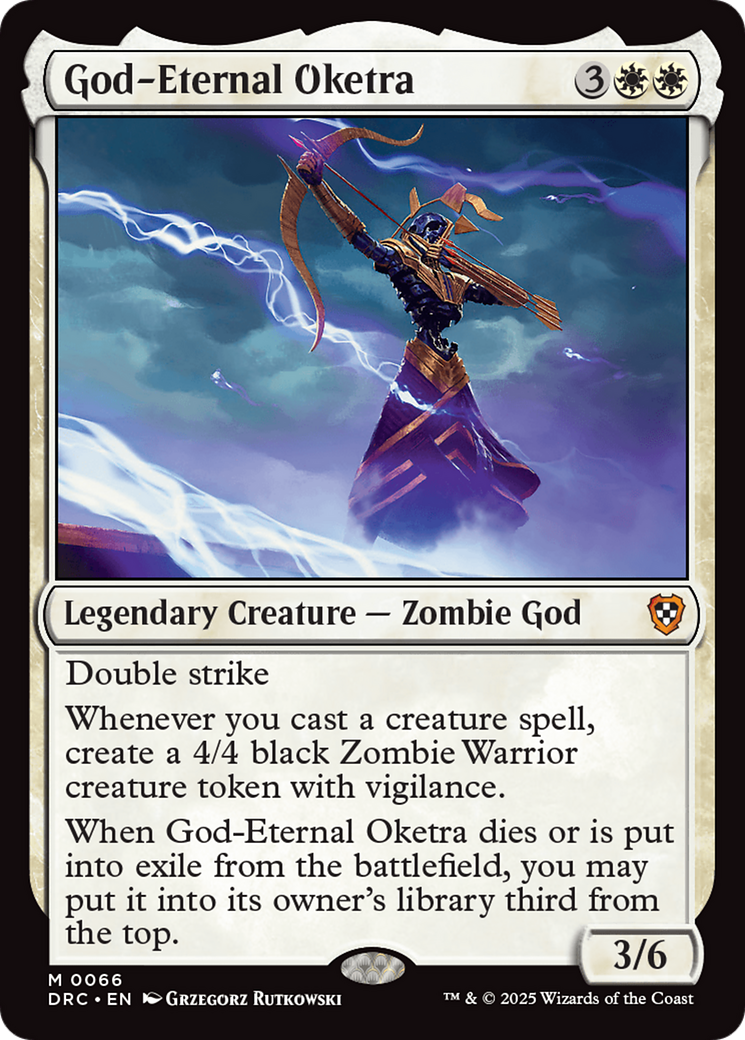 God-Eternal Oketra [Aetherdrift Commander] | Exor Games Truro