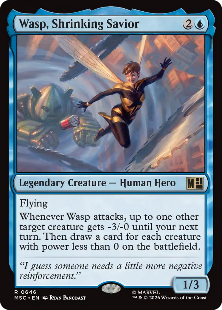 Wasp, Shrinking Savior [Marvel Super Heroes Commander] | Exor Games Truro