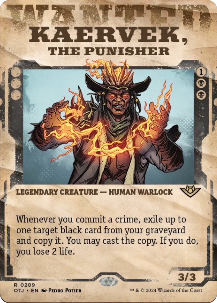 Kaervek, the Punisher (Showcase) [Outlaws of Thunder Junction] | Exor Games Truro