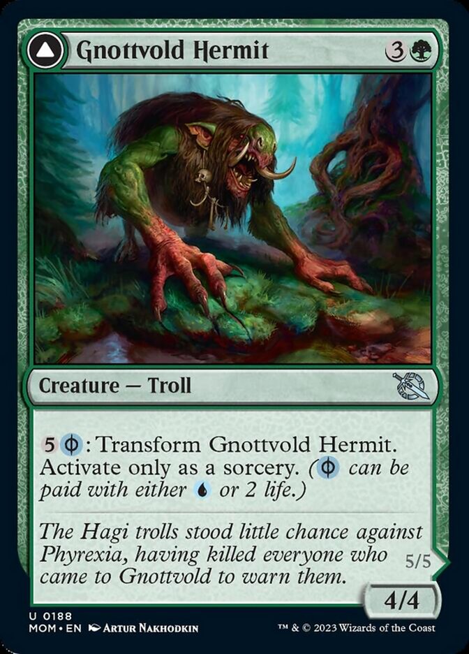 Gnottvold Hermit // Chrome Host Hulk [March of the Machine] | Exor Games Truro