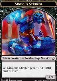 Sinuous Striker // Cat Double-Sided Token [Hour of Devastation Tokens] | Exor Games Truro