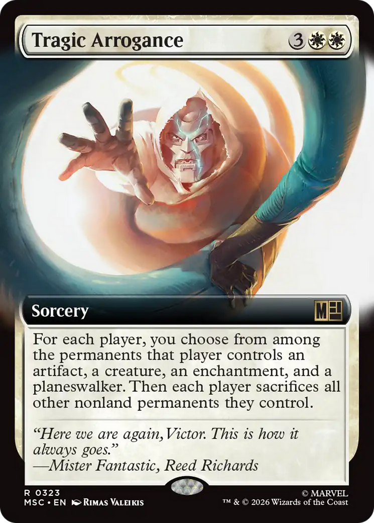 Tragic Arrogance (Extended Art) [Marvel Super Heroes Commander] | Exor Games Truro