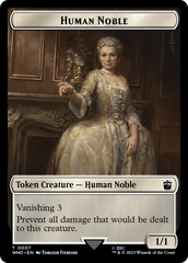 Human Noble // Clue (0022) Double-Sided Token [Doctor Who Tokens] | Exor Games Truro