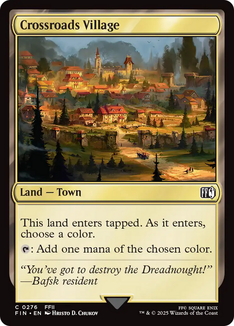 Crossroads Village [FINAL FANTASY] | Exor Games Truro