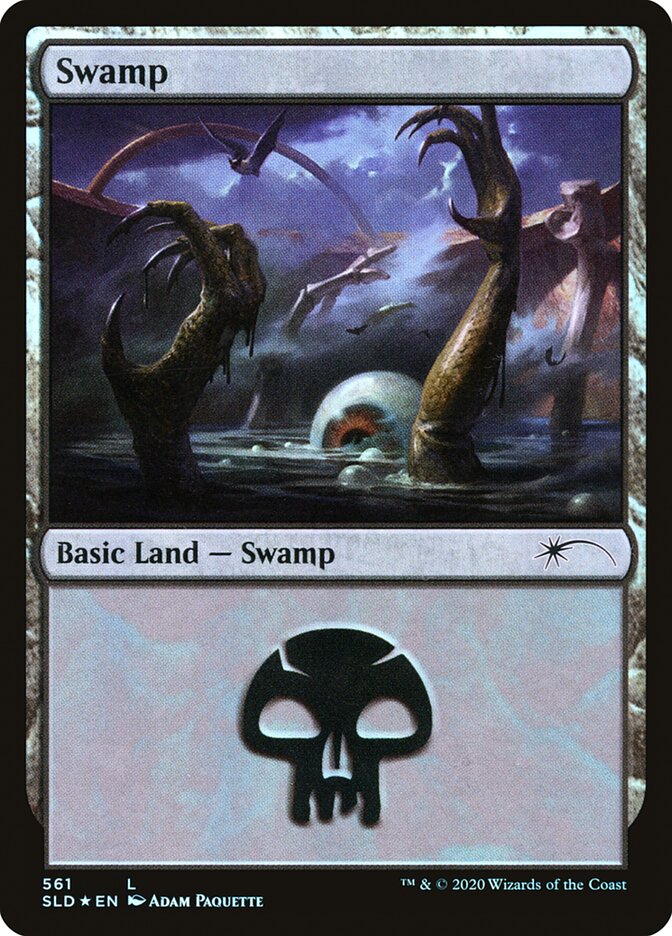 Swamp (Witchcraft) (561) [Secret Lair Drop Promos] | Exor Games Truro