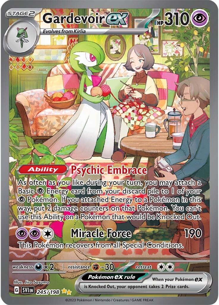 Gardevoir ex (245/198) [Scarlet & Violet: Base Set] | Exor Games Truro