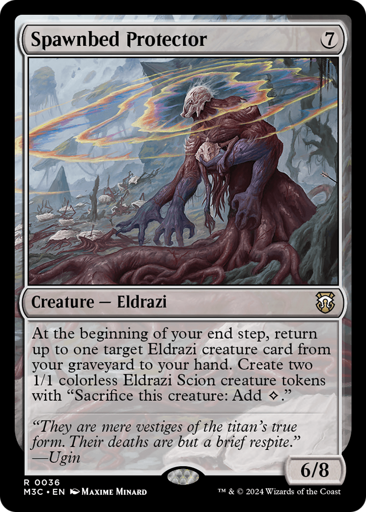 Spawnbed Protector [Modern Horizons 3 Commander] | Exor Games Truro
