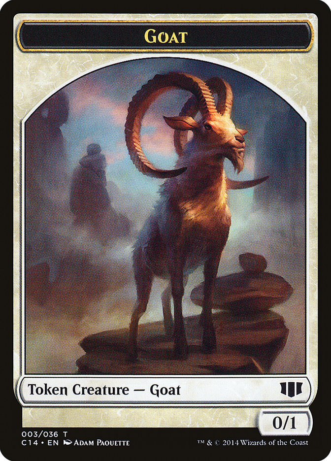 Wurm (033/036) // Goat Double-Sided Token [Commander 2014 Tokens] | Exor Games Truro