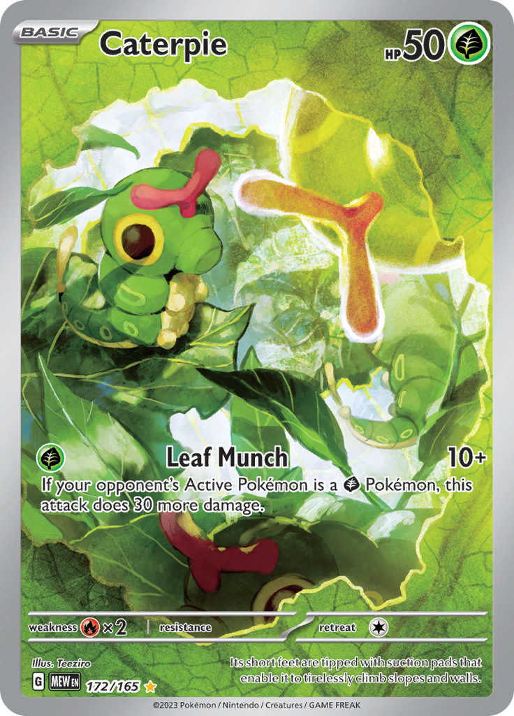 Caterpie (172/165) [Scarlet & Violet: 151] | Exor Games Truro