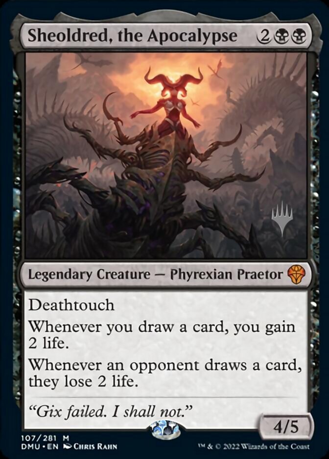 Sheoldred, the Apocalypse (Promo Pack) [Dominaria United Promos] | Exor Games Truro