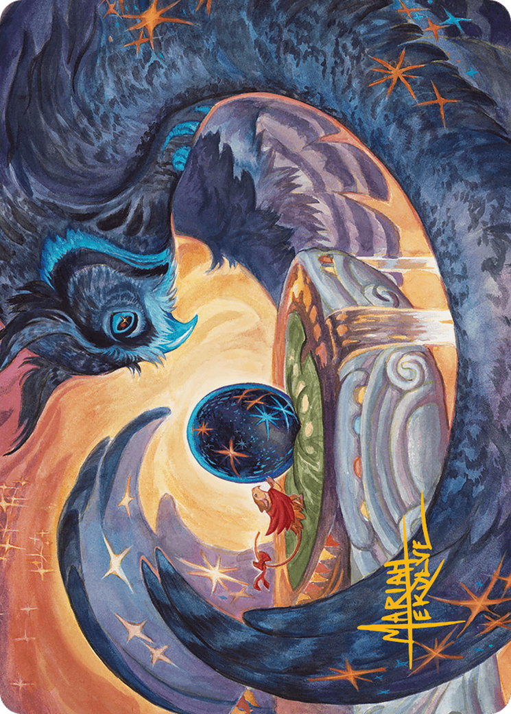Dawn's Truce Art Card (Gold-Stamped Signature) [Bloomburrow Art Series] | Exor Games Truro