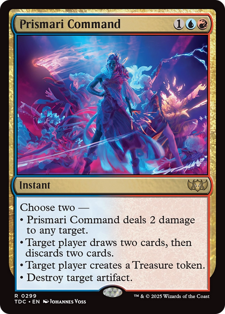 Prismari Command [Tarkir: Dragonstorm Commander] | Exor Games Truro