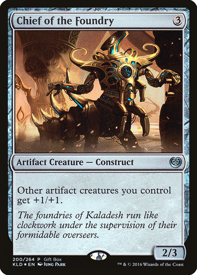 Chief of the Foundry (Gift Pack) [Kaladesh Promos] | Exor Games Truro