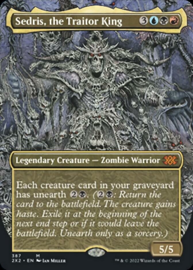 Sedris, the Traitor King (Borderless Alternate Art) [Double Masters 2022] | Exor Games Truro