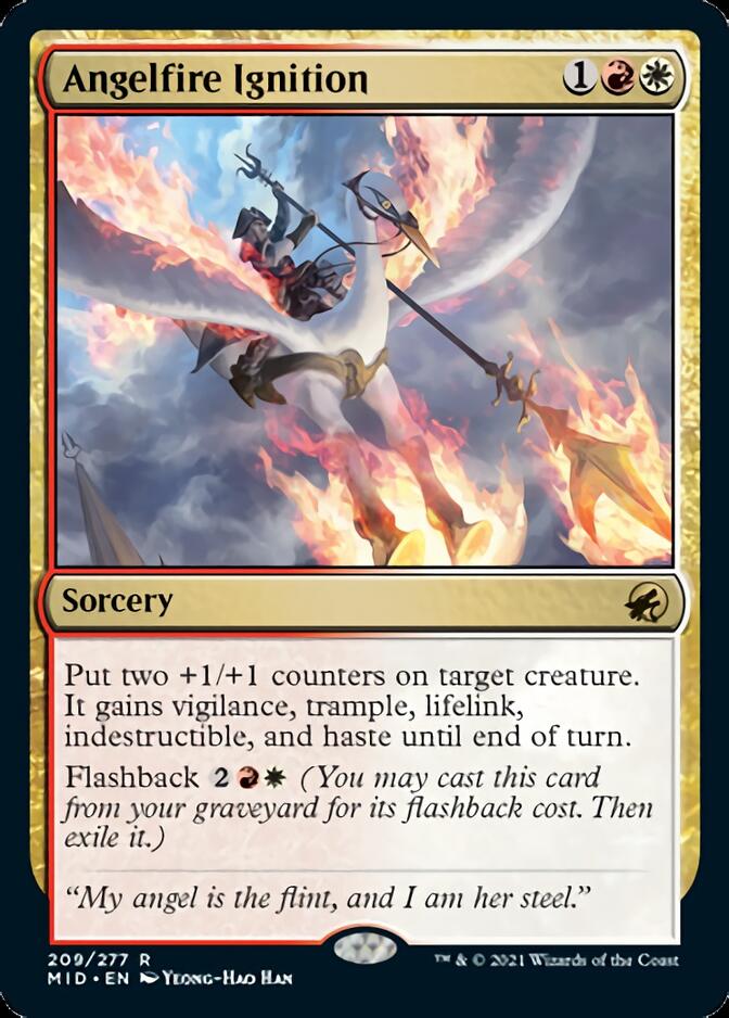 Angelfire Ignition [Innistrad: Midnight Hunt] | Exor Games Truro