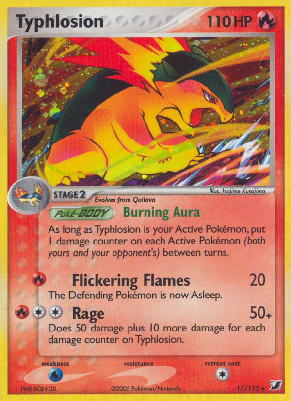 Typhlosion (17/115) [EX: Unseen Forces] | Exor Games Truro