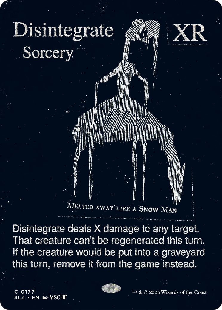 Disintegrate (0177) [Secret Lair x MSCHF: The Zeta Set] | Exor Games Truro