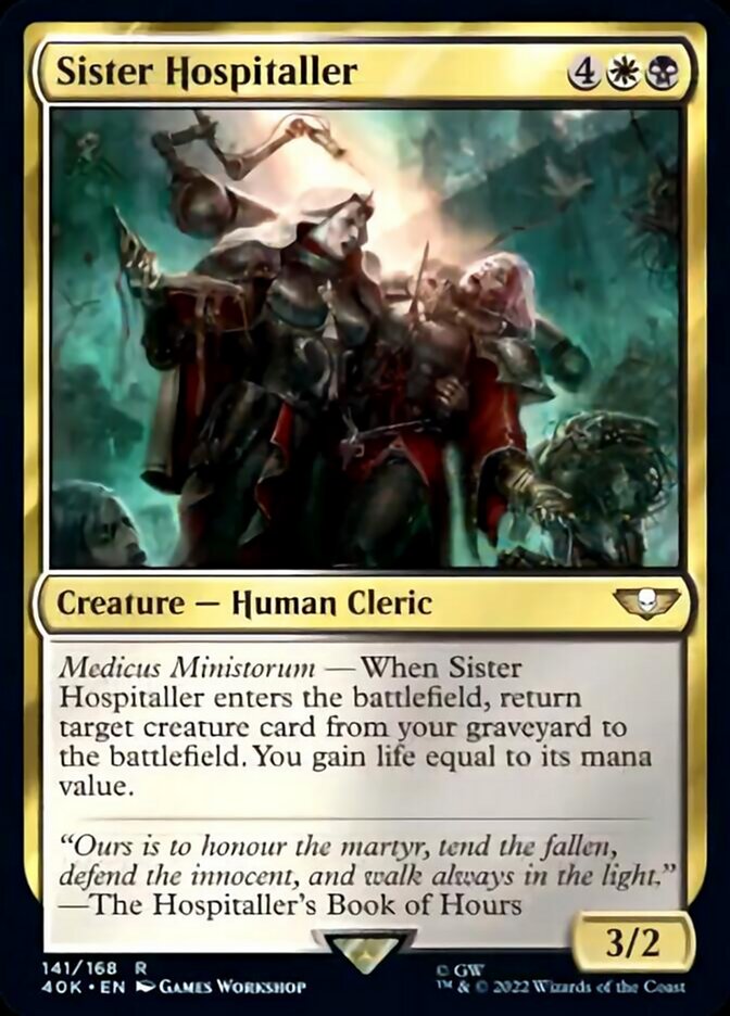 Sister Hospitaller [Warhammer 40,000] | Exor Games Truro