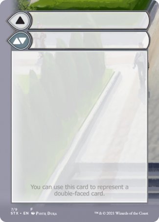 Helper Card (7/9) [Strixhaven: School of Mages Tokens] | Exor Games Truro
