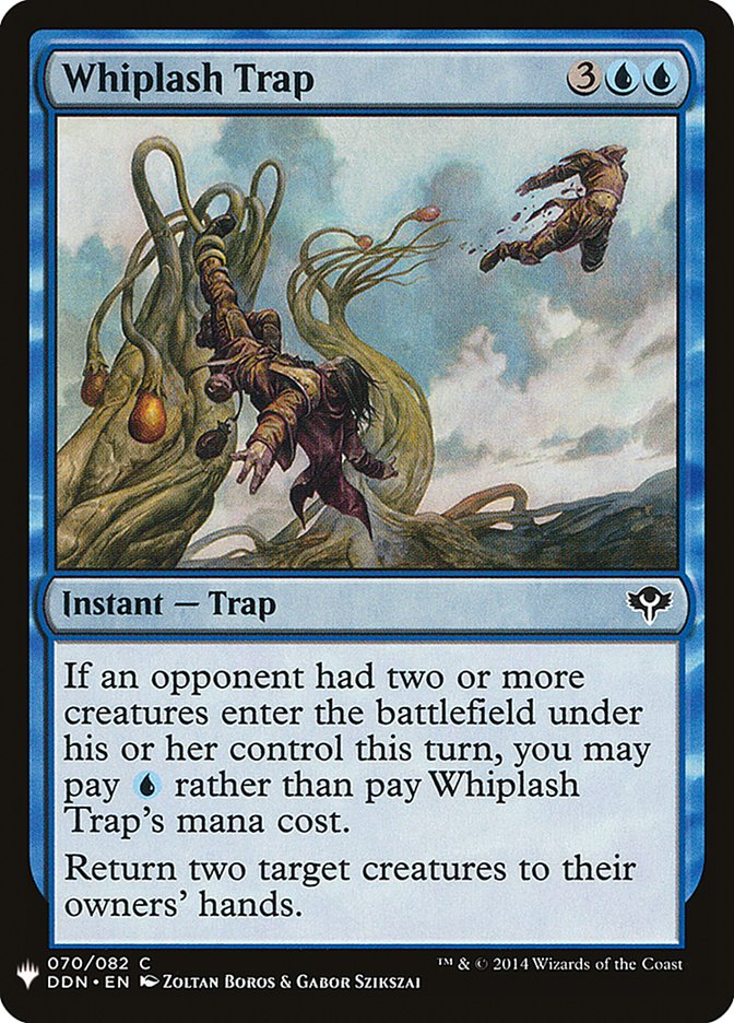 Whiplash Trap [Mystery Booster] | Exor Games Truro