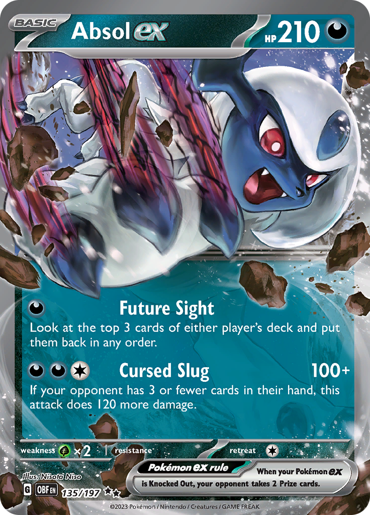 Absol ex (135/197) [Scarlet & Violet: Obsidian Flames] | Exor Games Truro