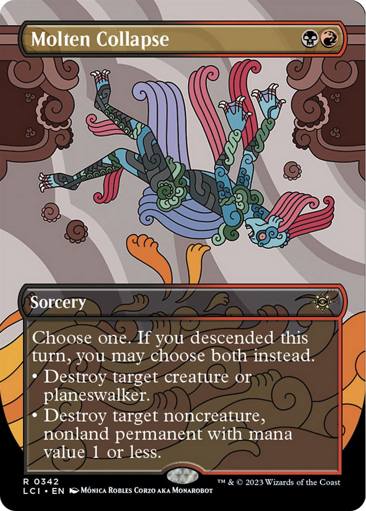 Molten Collapse (Borderless) [The Lost Caverns of Ixalan] | Exor Games Truro
