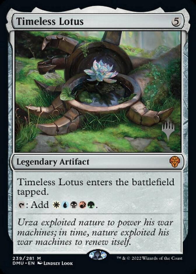 Timeless Lotus (Promo Pack) [Dominaria United Promos] | Exor Games Truro