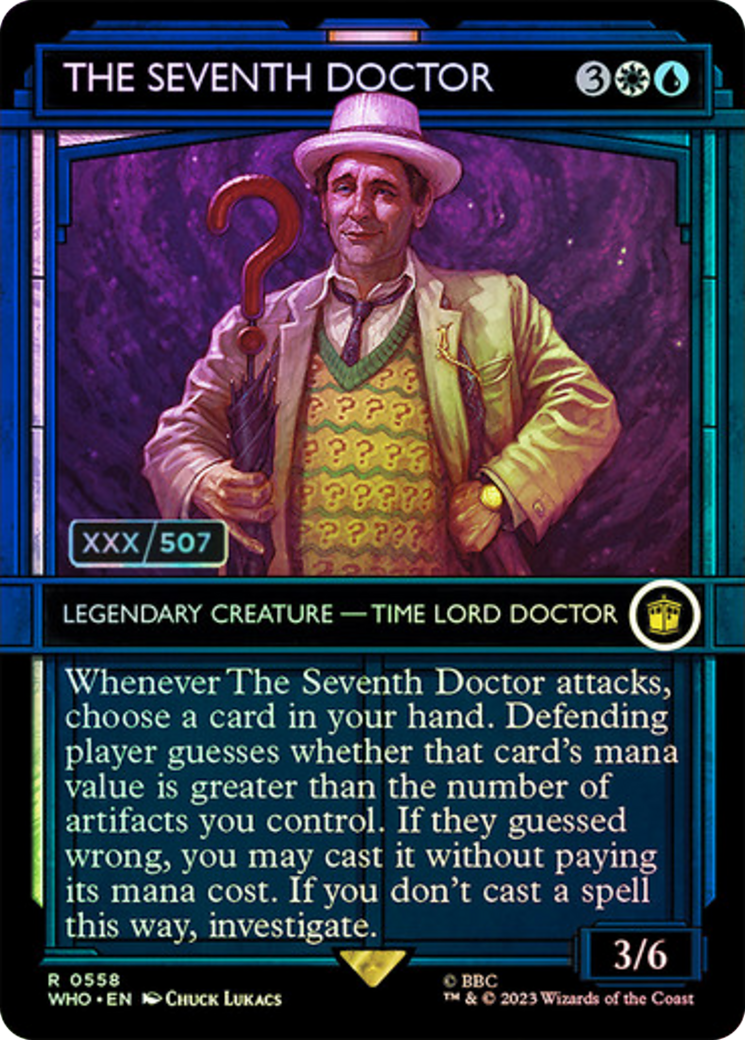 The Seventh Doctor (Serial Numbered) [Doctor Who] | Exor Games Truro