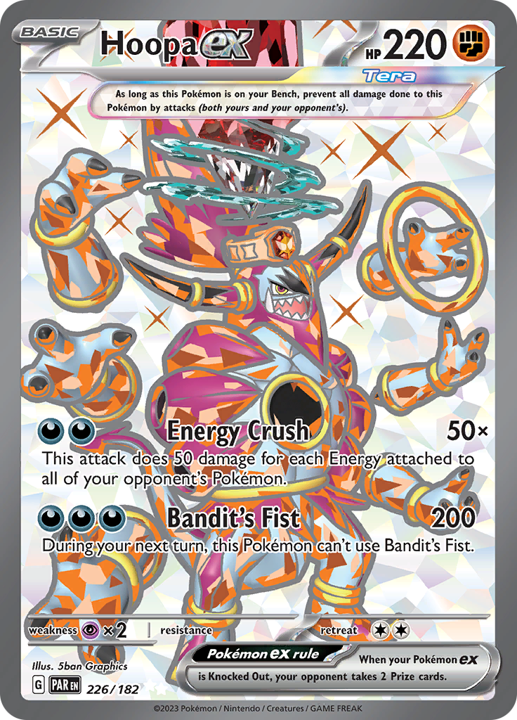 Hoopa ex (226/182) [Scarlet & Violet: Paradox Rift] | Exor Games Truro