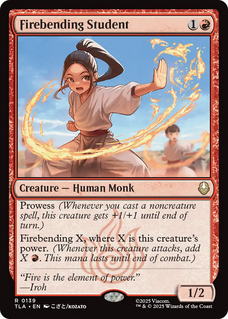 Firebending Student [Avatar: The Last Airbender] | Exor Games Truro
