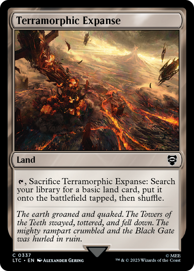Terramorphic Expanse [The Lord of the Rings: Tales of Middle-Earth Commander] | Exor Games Truro