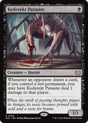 Kederekt Parasite [Duskmourn: House of Horror Commander] | Exor Games Truro