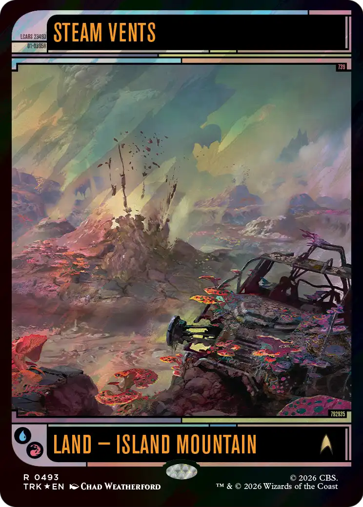 Steam Vents (Surge Foil) [Star Trek] | Exor Games Truro