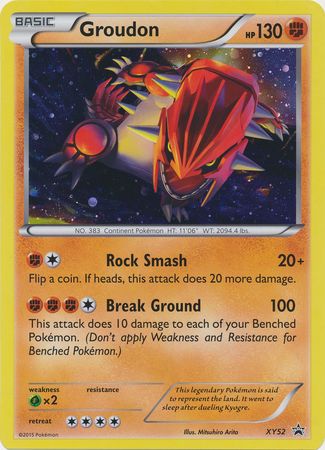 Groudon (XY52) (Jumbo Card) [XY: Black Star Promos] | Exor Games Truro