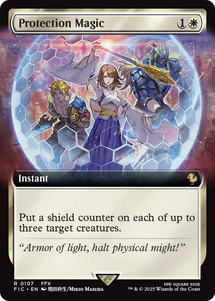 Protection Magic (Extended Art) [FINAL FANTASY Commander] | Exor Games Truro