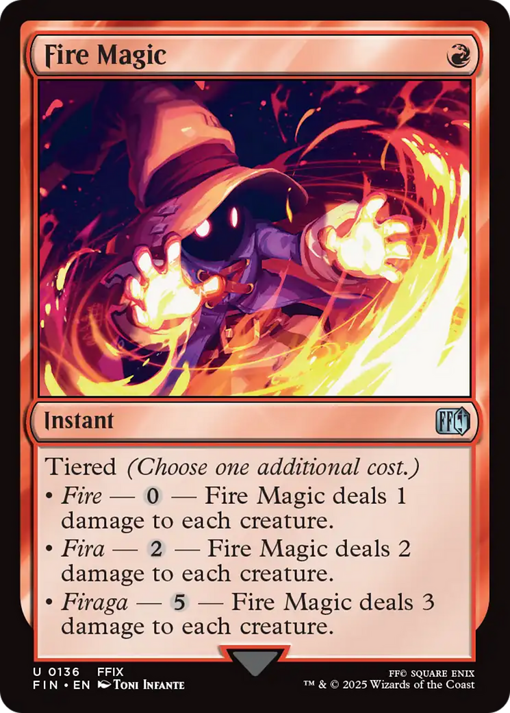 Fire Magic [FINAL FANTASY] | Exor Games Truro