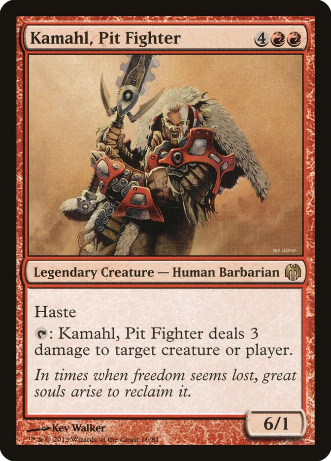 Kamahl, Pit Fighter [Duel Decks: Heroes vs. Monsters] | Exor Games Truro