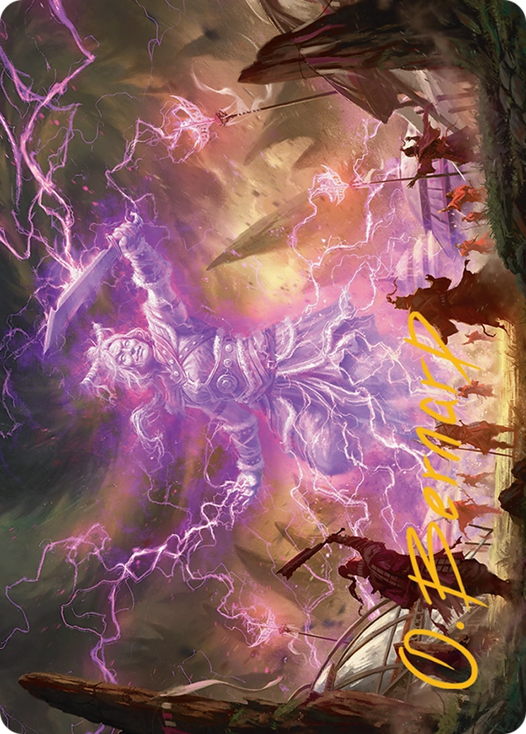 Smile at Death Art Card (4/54) [Tarkir: Dragonstorm Art Series] | Exor Games Truro