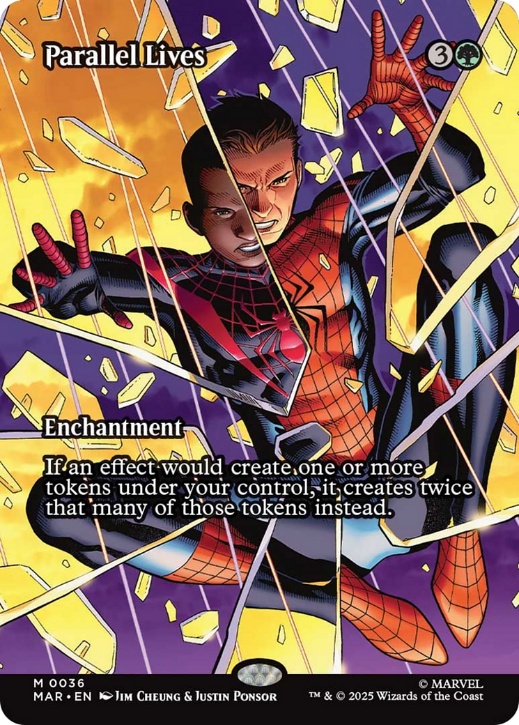 Parallel Lives (Borderless) [Marvel's Spider-Man: Eternal-Legal] | Exor Games Truro